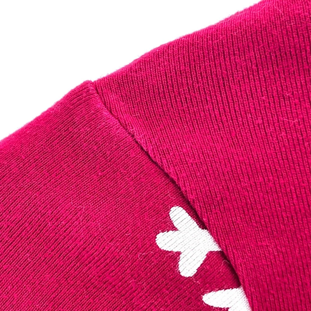 Gymboree Girls Red Snowflake Mock Neck Long Sleeve Cotton Dress Sz 10 Christmas